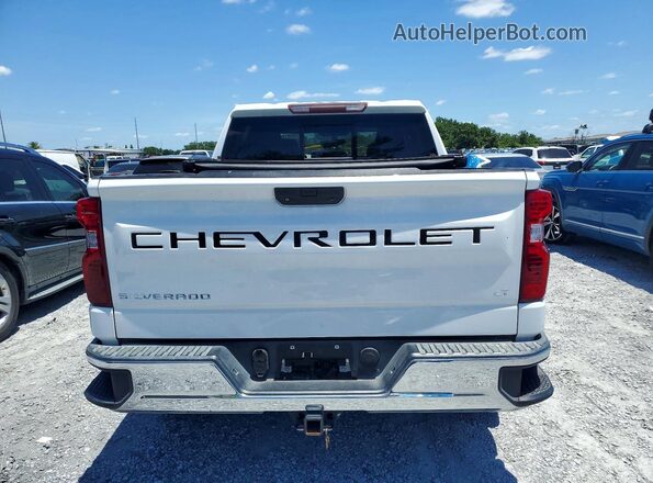 3GCPWCED0KG166480 2019 CHEVROLET SILVERADO White უკანა ხედი