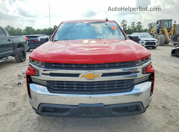 3GCPWCED0LG126689 2020 CHEVROLET SILVERADO Red Դիմացի տեսք