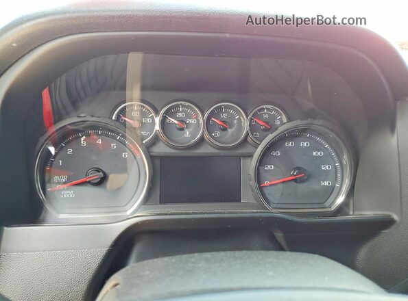 3GCPWCED0LG126689 2020 CHEVROLET SILVERADO Red Սարքավորումների վահանակի տեսք