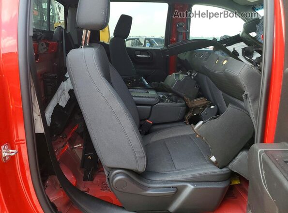 3GCPWCED0LG126689 2020 CHEVROLET SILVERADO Red Հետևի նստատեղերի տեսք