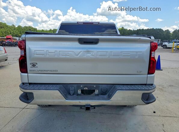 3GCPWCED0LG158073 2020 CHEVROLET SILVERADO Silver Вид ззаду