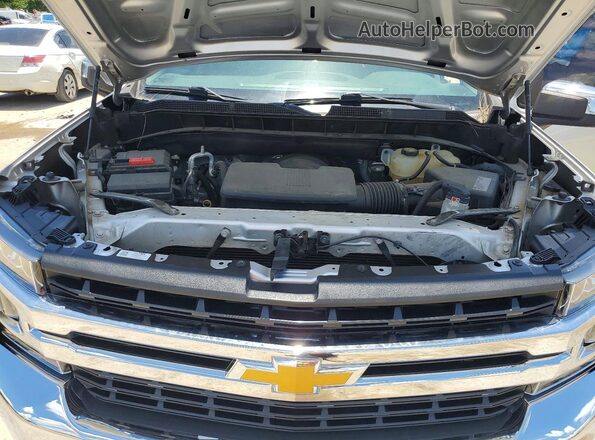 3GCPWCED0LG158073 2020 CHEVROLET SILVERADO Silver Вид задньої частини салону