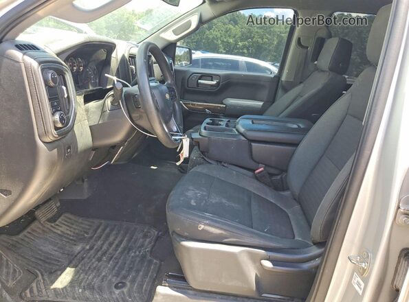 3GCPWCED0LG158073 2020 CHEVROLET SILVERADO Silver Вид салону спереду