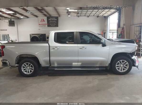 3GCPWCED1KG111200 2019 CHEVROLET SILVERADO Серебряный Панорамный вид салона 360°