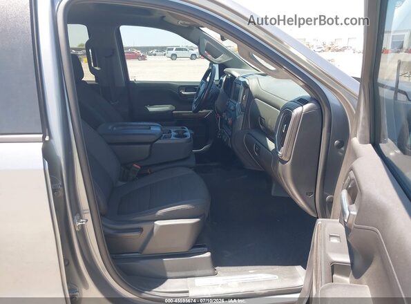3GCPWCED1LG237834 2020 CHEVROLET SILVERADO Gray Вид салону спереду