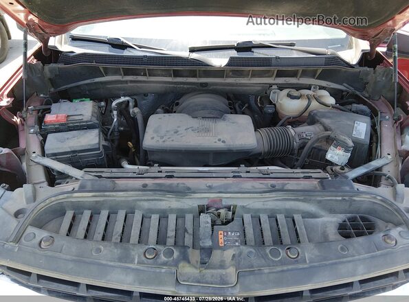 3GCPWCED3KG300415 2019 CHEVROLET SILVERADO Red უკანა ხედი