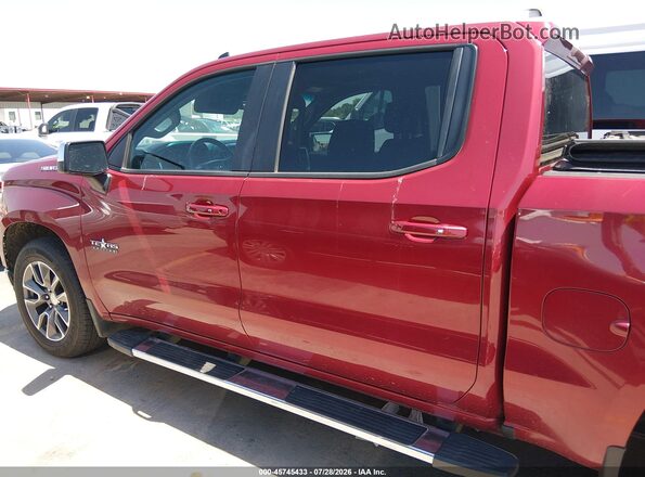 3GCPWCED3KG300415 2019 CHEVROLET SILVERADO Red სალონის 360-გრადუსიანი ხედი
