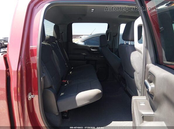 3GCPWCED3KG300415 2019 CHEVROLET SILVERADO Red VIN კოდის სტიკერის ხედი