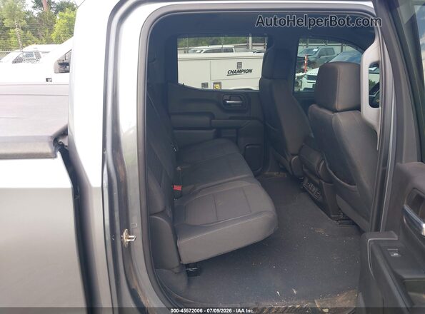 3GCPWCED4KG281731 2019 CHEVROLET SILVERADO Gray VIN კოდის სტიკერის ხედი