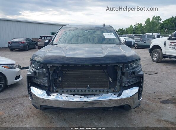 3GCPWCED4KG281731 2019 CHEVROLET SILVERADO Gray უკანა სალონის ხედი