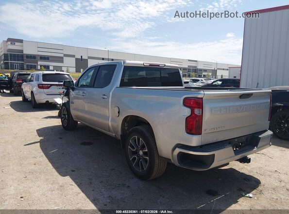3GCPWCED5KG227273 2019 CHEVROLET SILVERADO Silver Հետևի ձախ