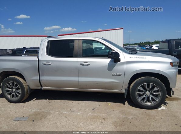 3GCPWCED5KG227273 2019 CHEVROLET SILVERADO Silver Սալոնի հետևի տեսք