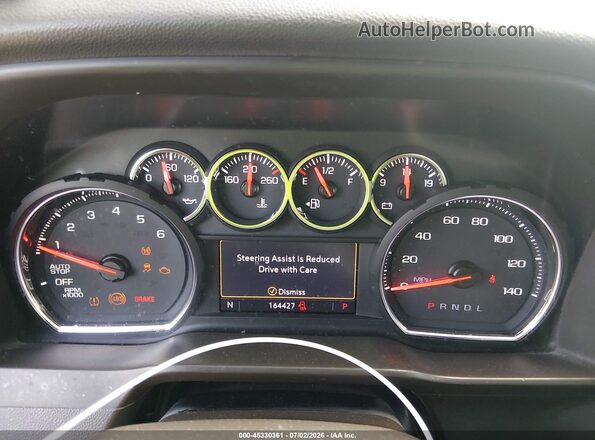 3GCPWCED5KG227273 2019 CHEVROLET SILVERADO Silver Հետևի նստատեղերի տեսք