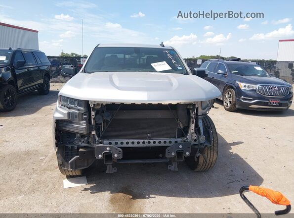 3GCPWCED5KG227273 2019 CHEVROLET SILVERADO Silver Դիմացի տեսք