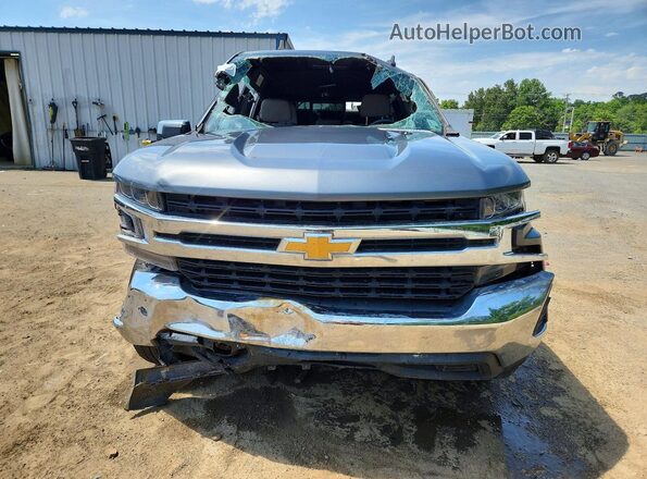 3GCPWCED5MG353412 2021 CHEVROLET SILVERADO Серый Вид спереди