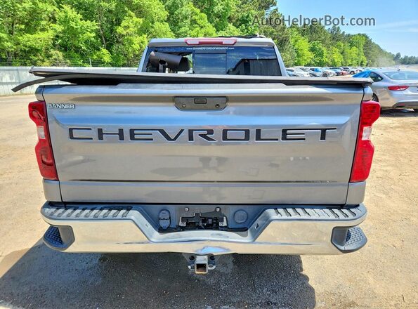 3GCPWCED5MG353412 2021 CHEVROLET SILVERADO Серый Вид сзади