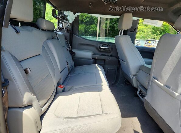 3GCPWCED5MG353412 2021 CHEVROLET SILVERADO Серый Вид задних сидений