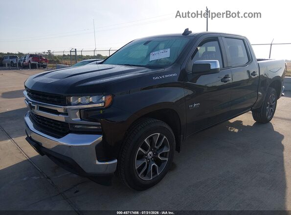 3GCPWCED5NG152028 2022 CHEVROLET SILVERADO Black Передня ліва чверть