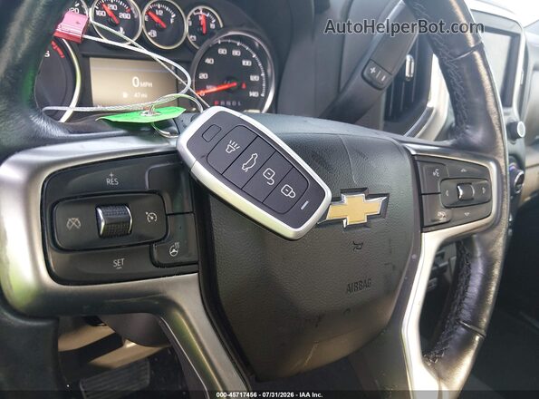 3GCPWCED5NG152028 2022 CHEVROLET SILVERADO Black Вид панелі приладів