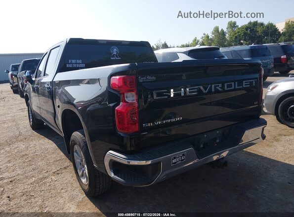 3GCPWCED6MG464003 2021 CHEVROLET SILVERADO Black Tył lewy