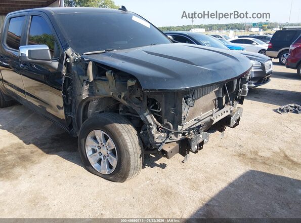 3GCPWCED6MG464003 2021 CHEVROLET SILVERADO Black Widok z przodu