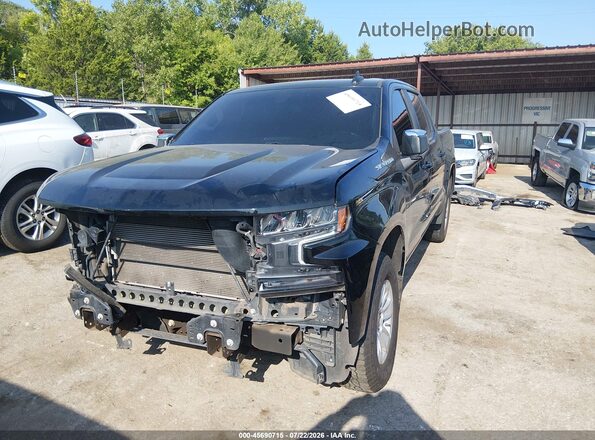 3GCPWCED6MG464003 2021 CHEVROLET SILVERADO Black Przód lewy
