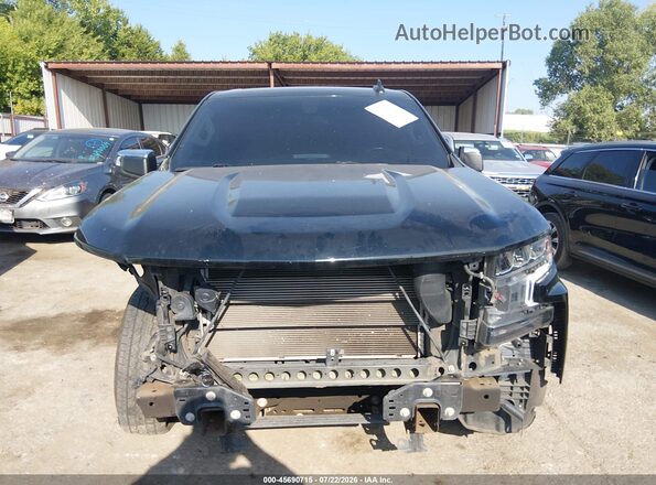 3GCPWCED6MG464003 2021 CHEVROLET SILVERADO Black Widok wnętrza z tyłu