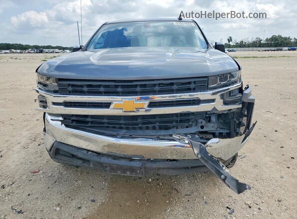3GCPWCED7LG138564 2020 CHEVROLET SILVERADO Gray Widok z przodu