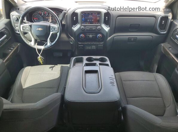 3GCPWCED7LG138564 2020 CHEVROLET SILVERADO Gray Widok deski rozdzielczej
