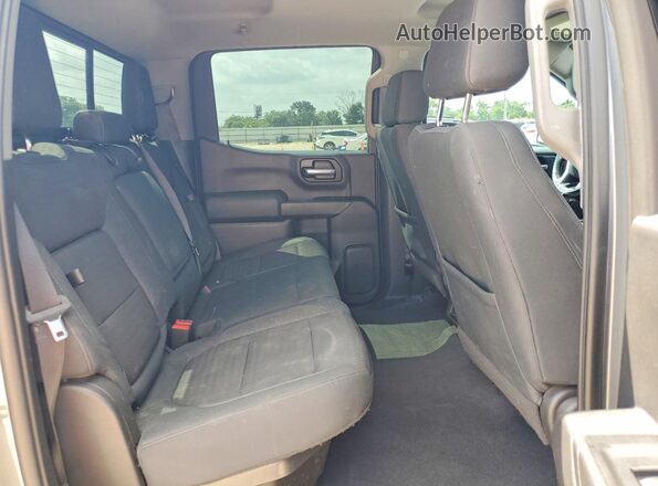3GCPWCED7LG138564 2020 CHEVROLET SILVERADO Gray Widok tylnych siedzeń