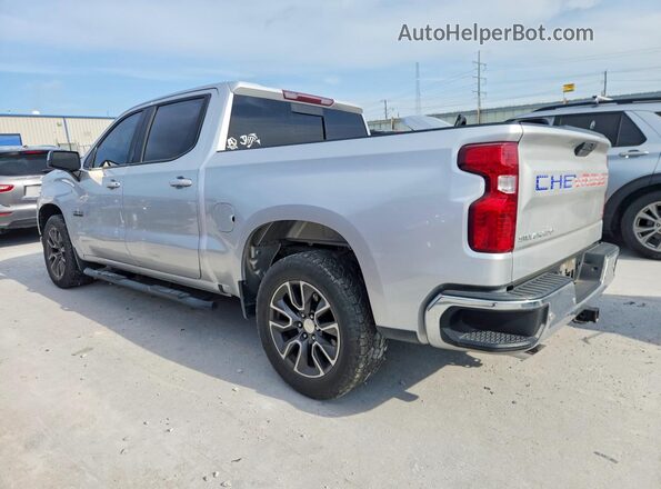3GCPWCED7LG363566 2020 CHEVROLET SILVERADO Silver Tył lewy