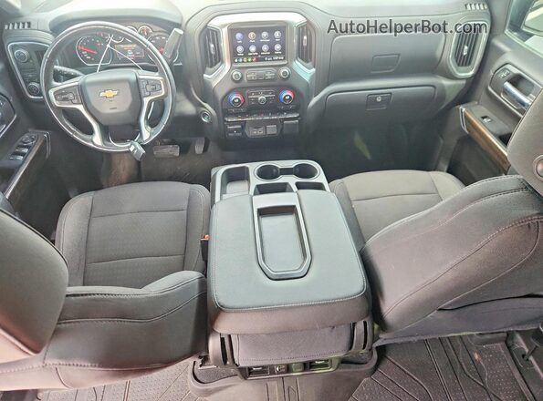3GCPWCED7LG363566 2020 CHEVROLET SILVERADO Silver Widok deski rozdzielczej