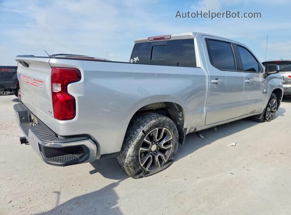 3GCPWCED7LG363566 2020 CHEVROLET SILVERADO Silver Tył prawy