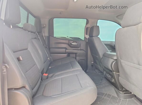3GCPWCED7LG363566 2020 CHEVROLET SILVERADO Silver Widok tylnych siedzeń