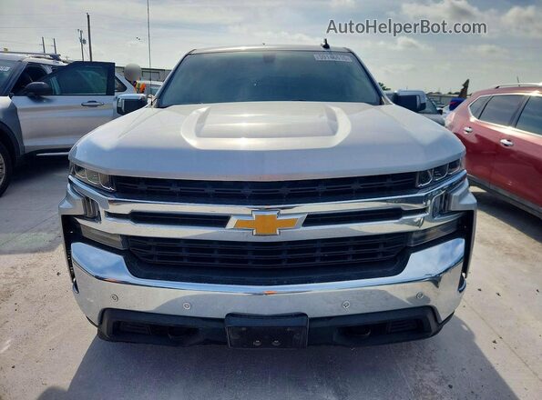 3GCPWCED7LG363566 2020 CHEVROLET SILVERADO Silver Widok z przodu