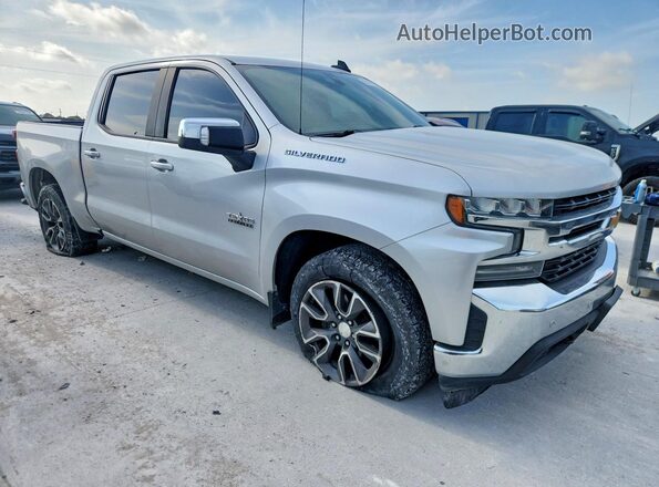 3GCPWCED7LG363566 2020 CHEVROLET SILVERADO Silver Przód prawy