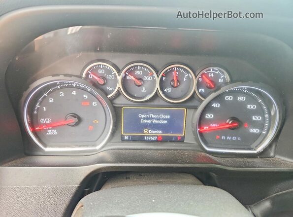 3GCPWCED8LG228810 2020 CHEVROLET SILVERADO Black Սարքավորումների վահանակի տեսք