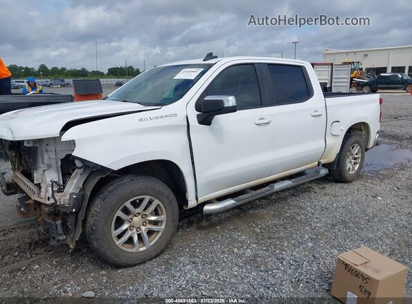 3GCPWCED8LG271852 2020 CHEVROLET SILVERADO White Առջևի ձախ երեք քառորդ տեսարան