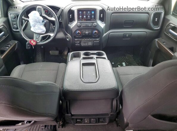 3GCPWCED8MG126358 2021 CHEVROLET SILVERADO Silver Dashboard view