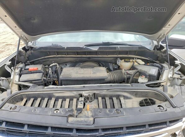 3GCPWCED8MG126358 2021 CHEVROLET SILVERADO Silver Rear interior view