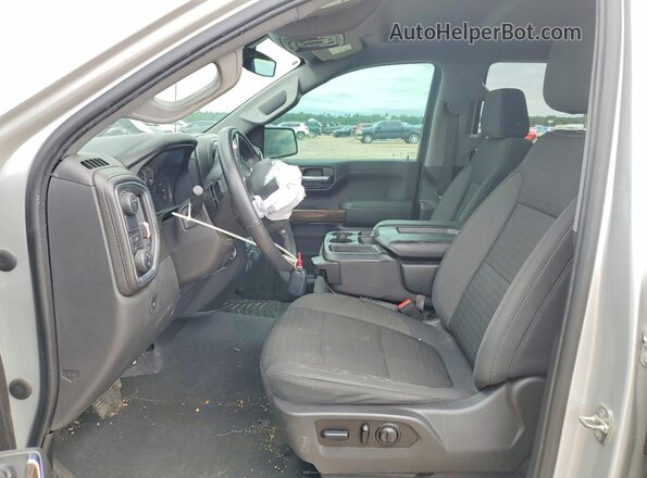 3GCPWCED8MG126358 2021 CHEVROLET SILVERADO Silver Front interior view