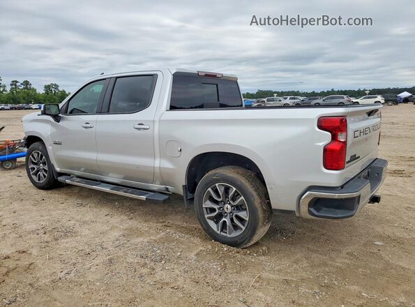 3GCPWCED8MG126358 2021 CHEVROLET SILVERADO Silver Rear left