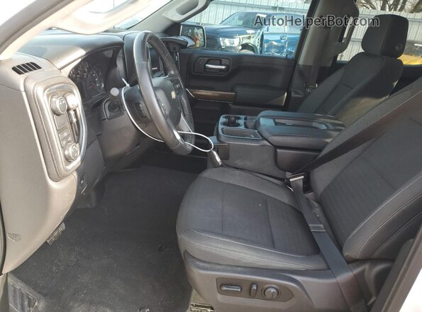 3GCPWCED8MG242238 2021 CHEVROLET SILVERADO White Widok wnętrza z przodu