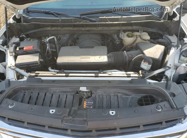 3GCPWCED8MG242238 2021 CHEVROLET SILVERADO White Widok komory silnika