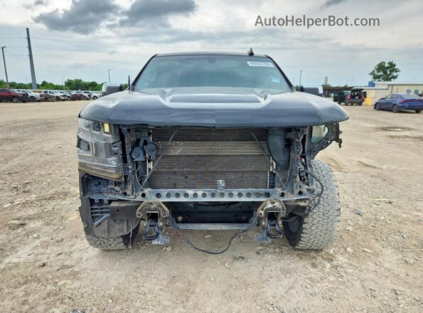 3GCPWCED9KG168308 2019 CHEVROLET SILVERADO Black Front view
