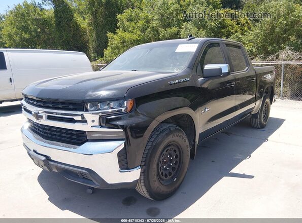 3GCPWCED9LG260598 2020 CHEVROLET SILVERADO Black Przód lewy