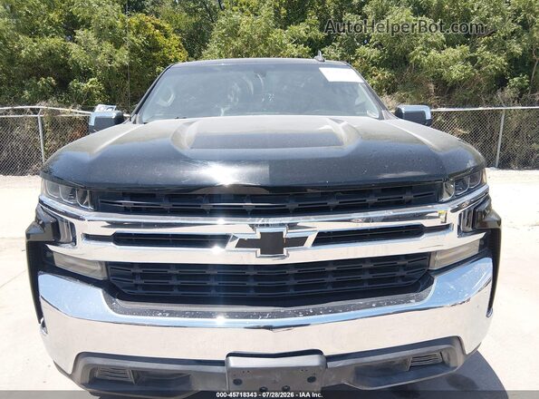 3GCPWCED9LG260598 2020 CHEVROLET SILVERADO Black Widok z przodu
