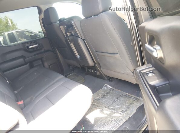 3GCPWCED9LG260598 2020 CHEVROLET SILVERADO Black Widok naklejki z numerem VIN