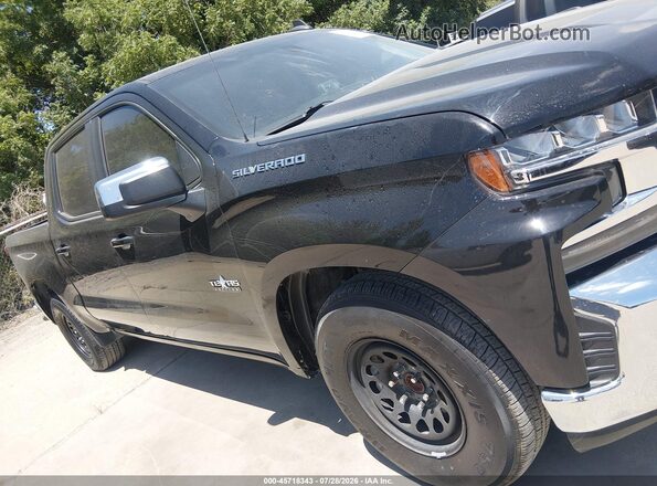 3GCPWCED9LG260598 2020 CHEVROLET SILVERADO Black Widok zestawu wskaźników
