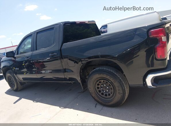 3GCPWCED9LG260598 2020 CHEVROLET SILVERADO Black Widok wnętrza z tyłu